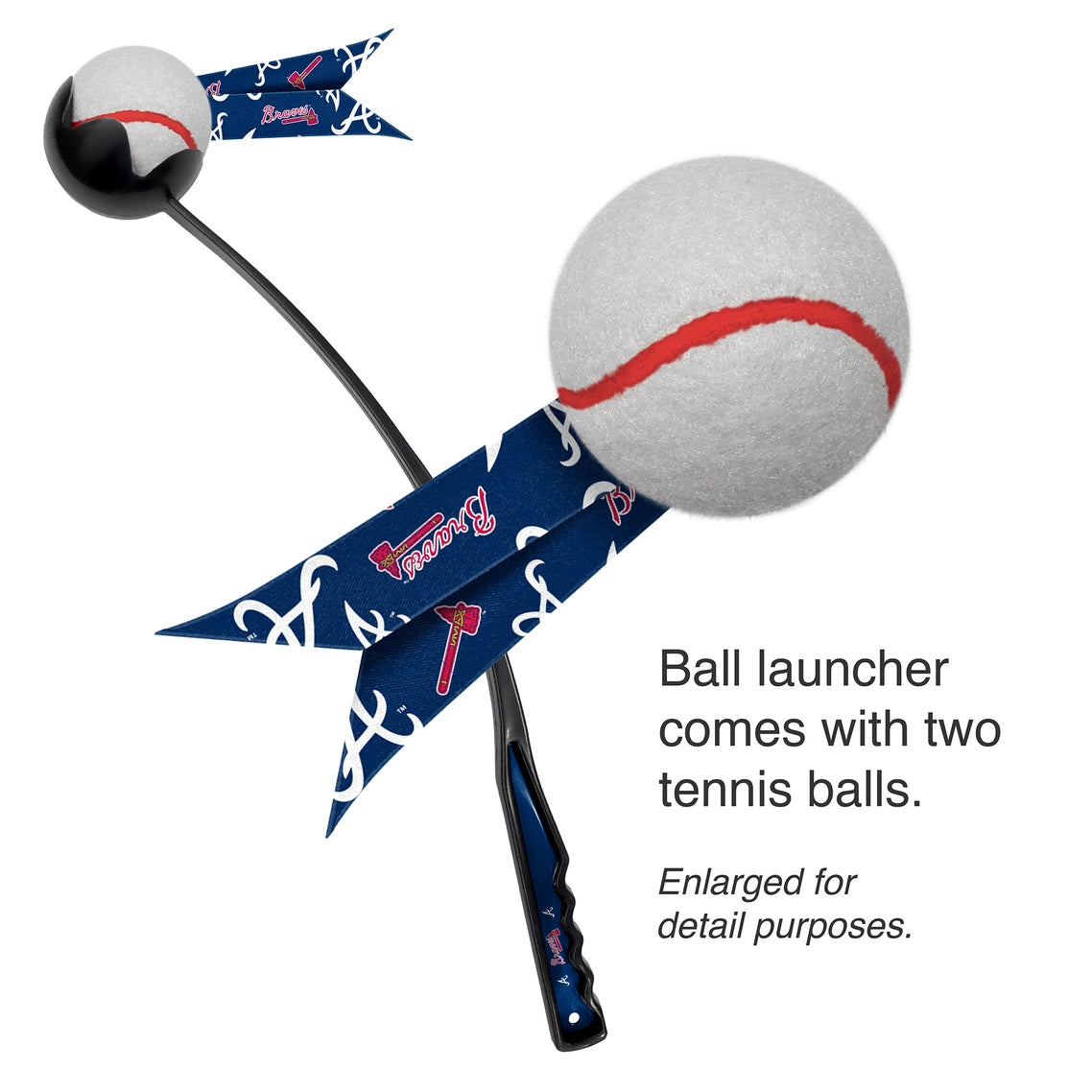 Atlanta Braves Pet Ball Launcher Toy