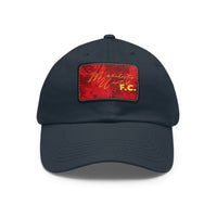 Manchester United FC 25/26 Home Kit-Inspired Leather Patch Baseball Hat