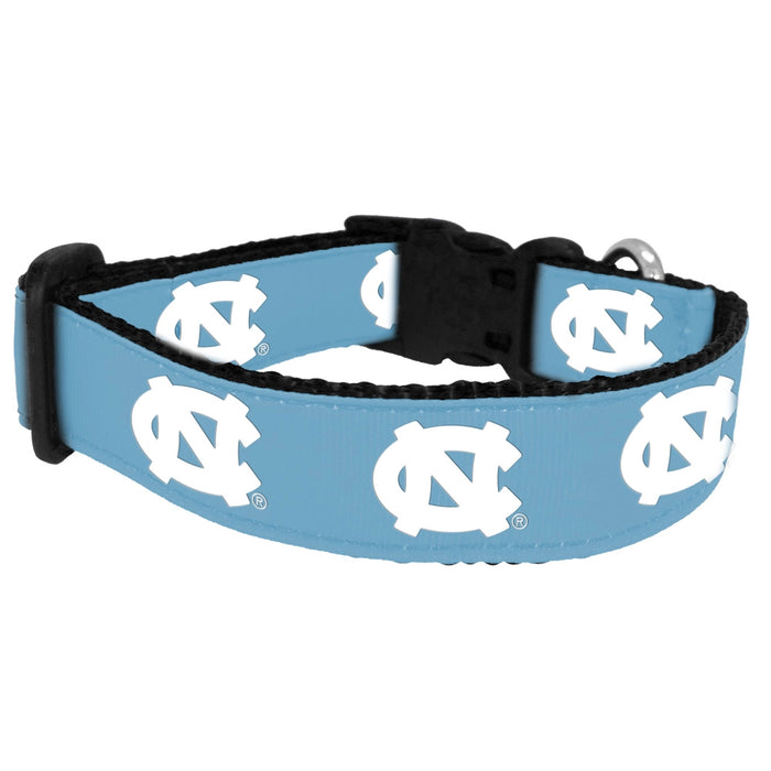 NC Tar Heels Nylon Dog Collar or Leash