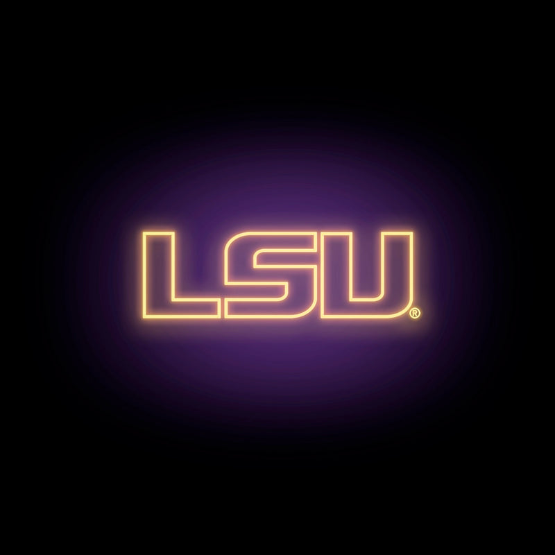 LSU Tigers Neon Tee Shirt