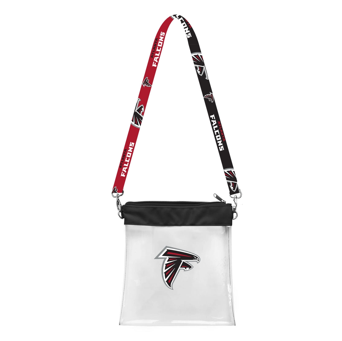 Atlanta Falcons Clear Pattern Strap Bag