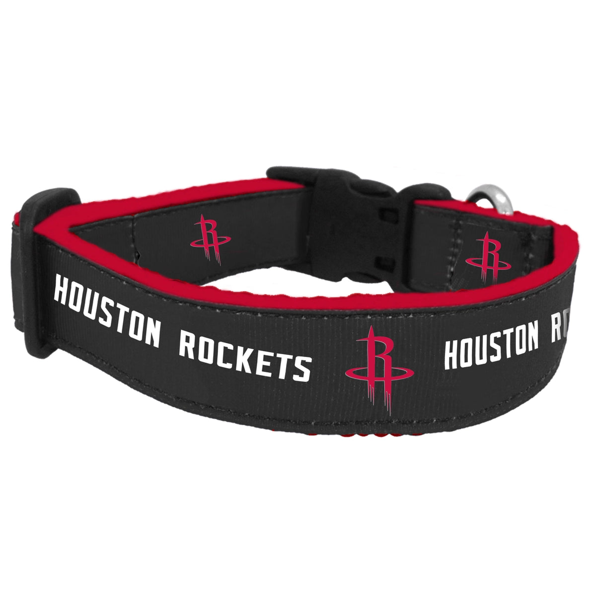 Houston Rockets Nylon Dog Collar or Leash