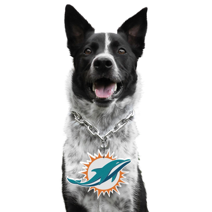 Miami Dolphins Pet Fan Chain