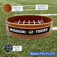 MO Tigers Football Slow Feeder Bowl
