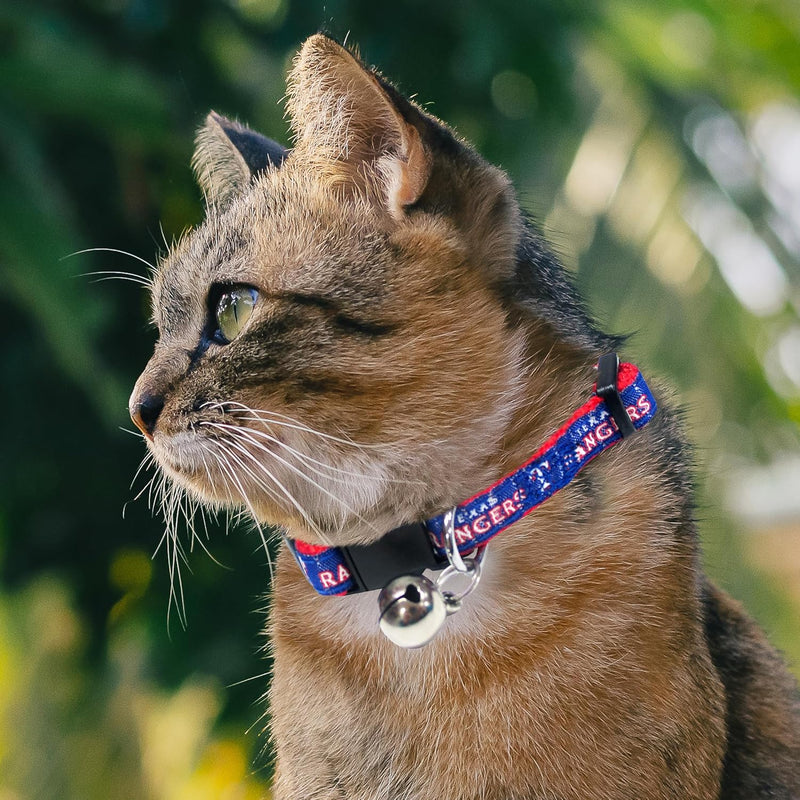 Texas Rangers Cat Collar