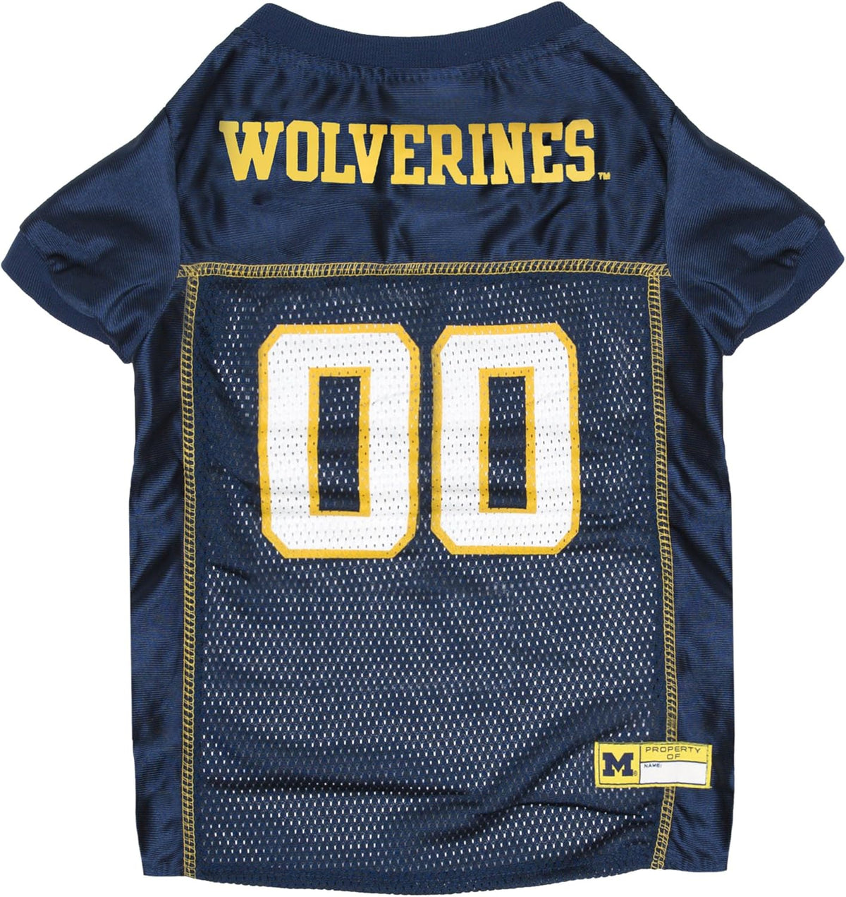 MI Wolverines Pet Jersey - XLARGE