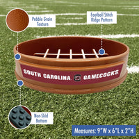 SC Gamecocks Football Slow Feeder Bowl