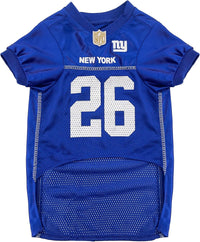 New York Giants Saquon Barkley #26 Pet Jersey