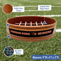 OR State Beavers Football Slow Feeder Bowl