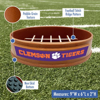 Clemson Tigers Football Slow Feeder Bowl