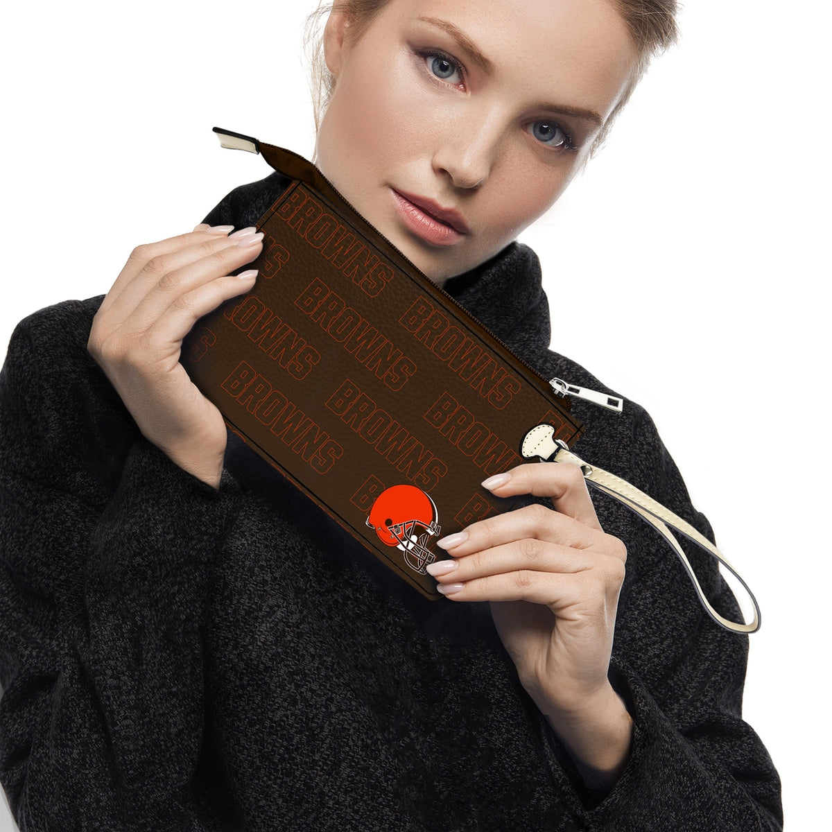 Cleveland Browns Victory Wristlet