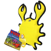 Tuffy Ocean Creature Series - King Crab Tough Toy