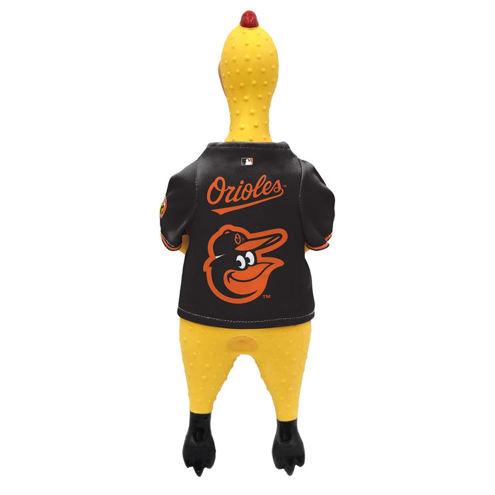 Baltimore Orioles Rubber Chicken Pet Toy