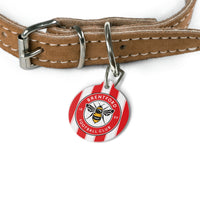 Brentford FC 25/26 Home Kit-Inspired Collar Charm