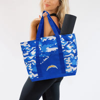 Los Angeles Chargers Super-Duty Camo Tote