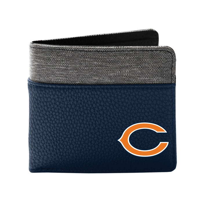 Chicago Bears Pebble Bi-Fold Wallet