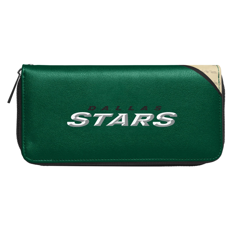 Dallas Stars Curve Zip Organizer Wallet