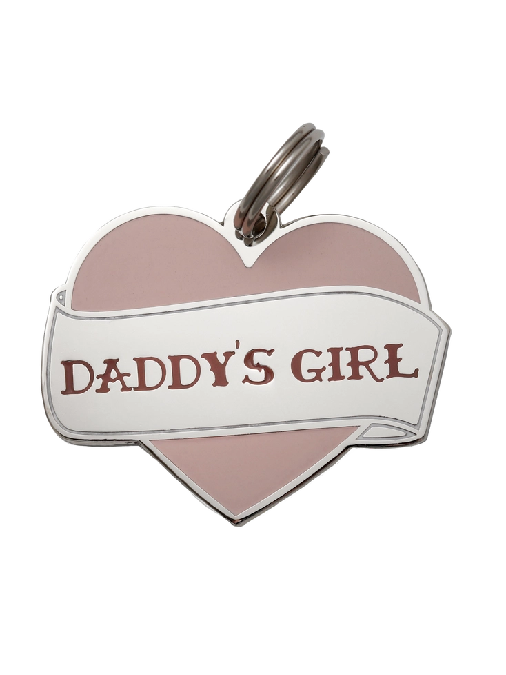 Daddys Girl Pet ID Tag