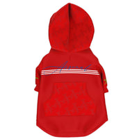 Arsenal FC 25/26 Home Kit inspired Pet Zip Hoodies