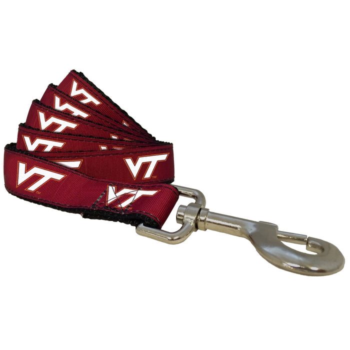 VA Tech Hokies Nylon Dog Collar or Leash