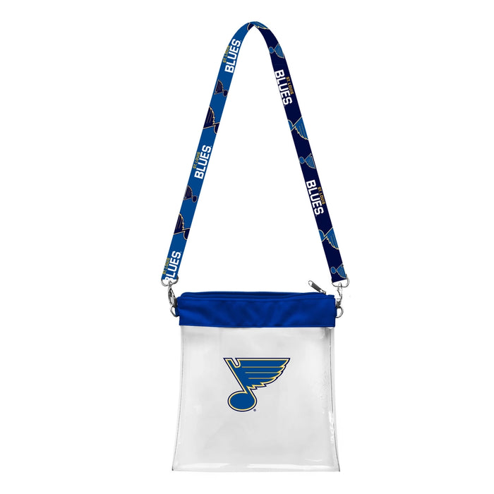 St Louis Blues Clear Satchelette