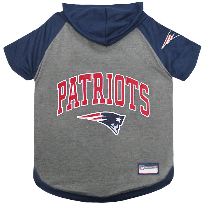 New England Patriots Lightweight Pet Hoodie