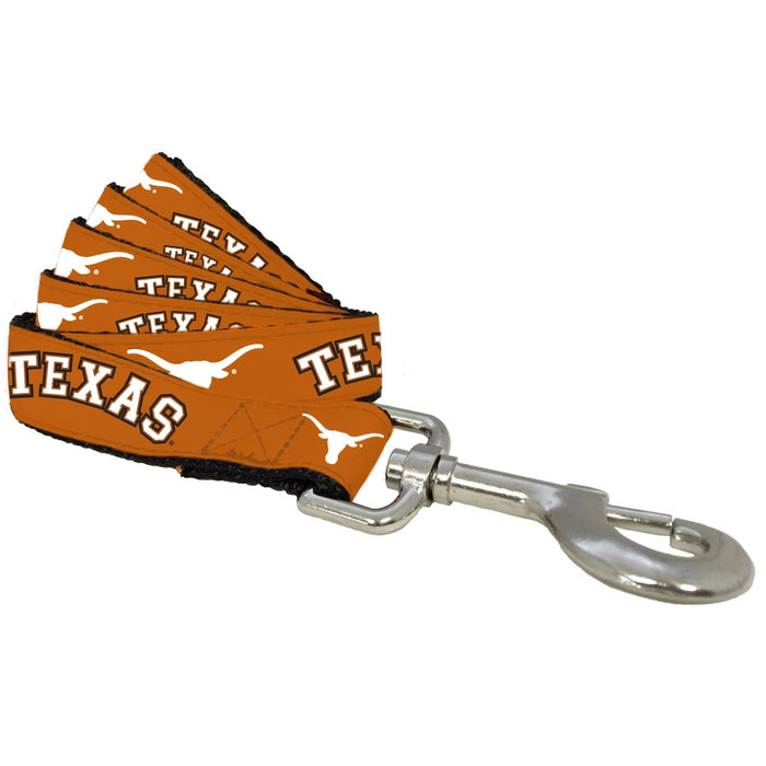 Texas Longhorns Nylon Dog Collar or Leash