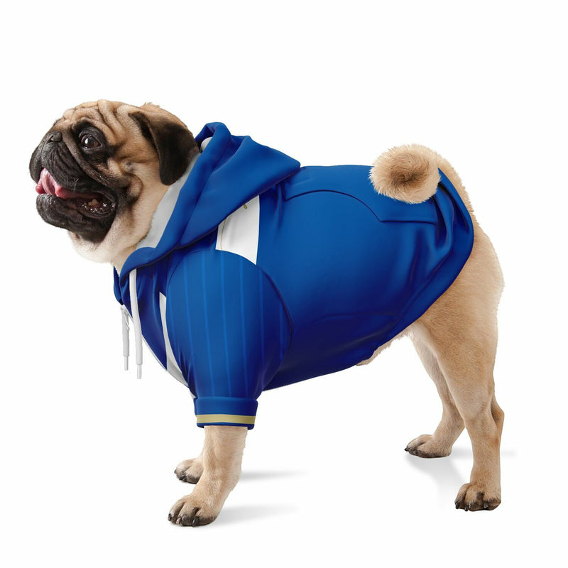 Leicester City FC 25/26 Home Kit inspired Pet Zip Hoodies