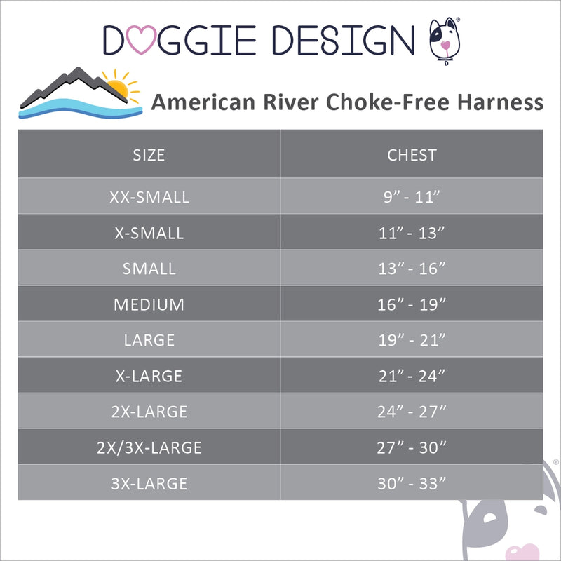 American River Choke Free Dog Harness™ Gray Camo