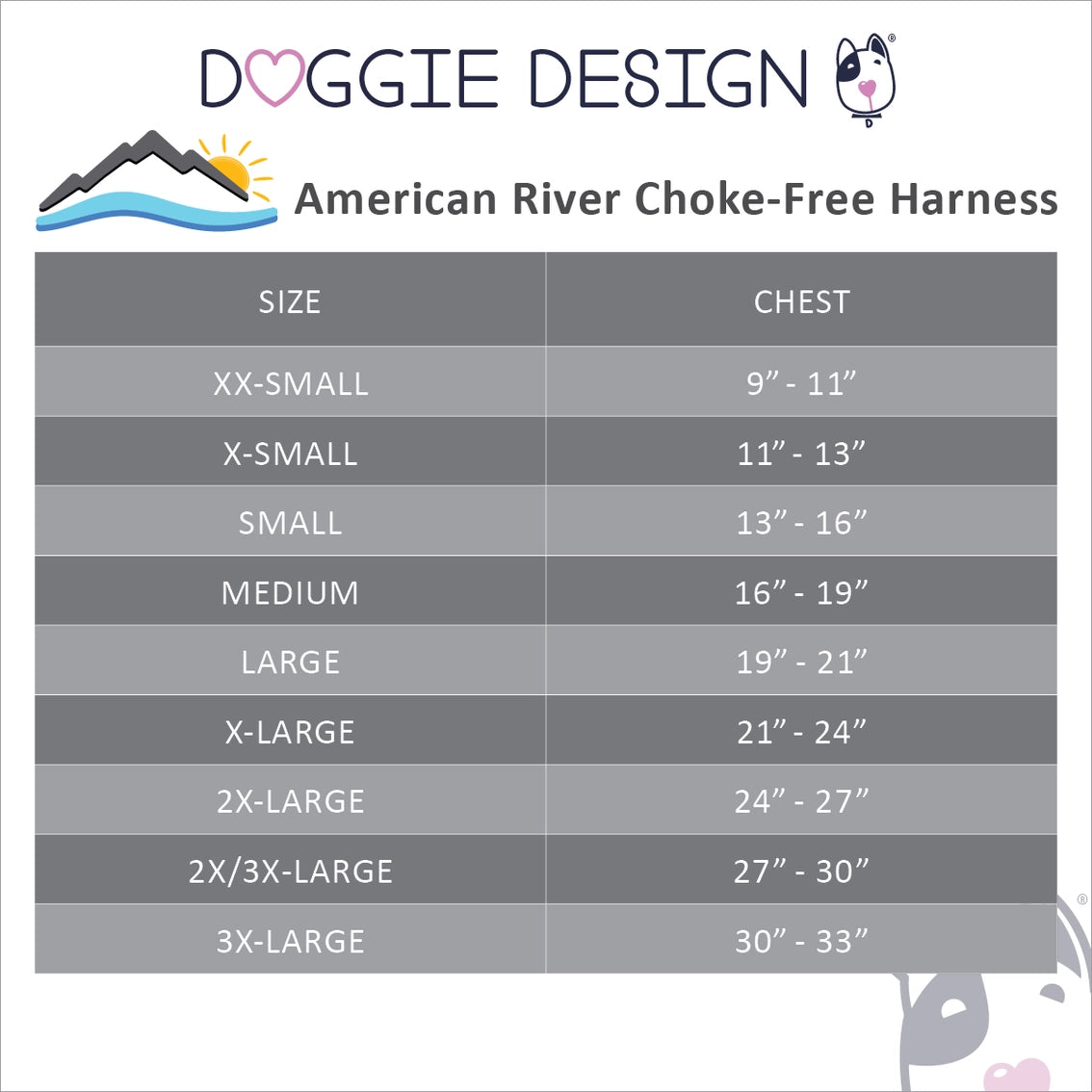 American River Choke Free Dog Harness™ Ombre - Aruba Blue