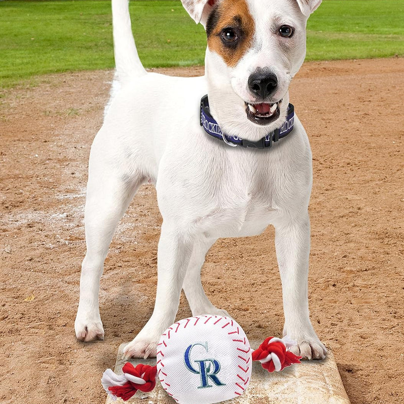 CO Rockies Baseball Rope Toys