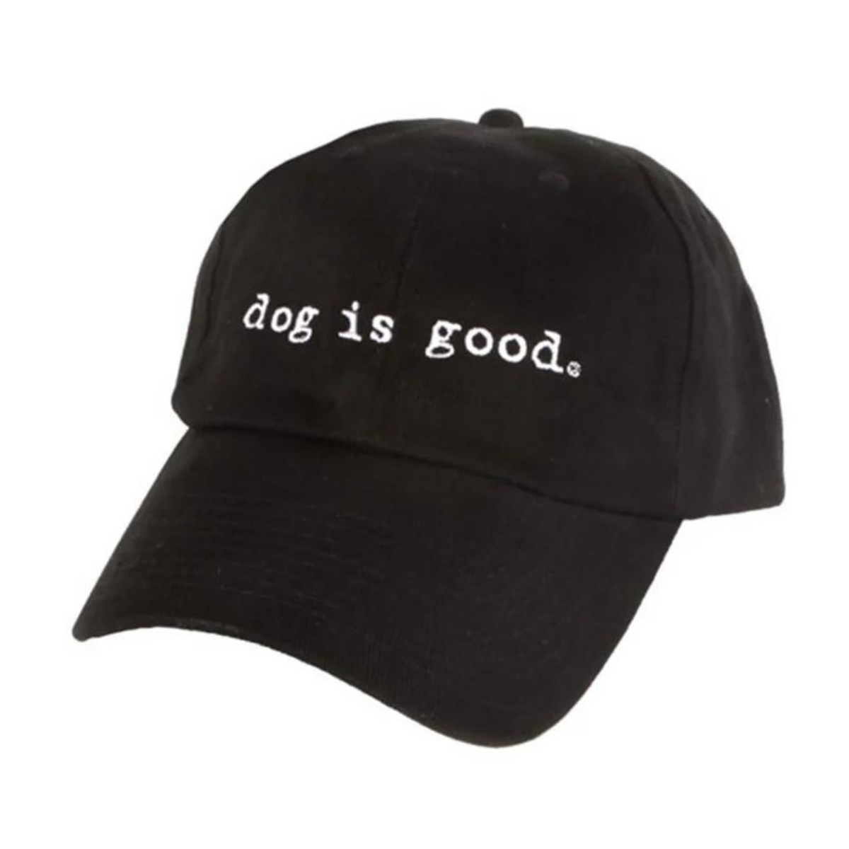 Hat: Dog is Good Signature (Black)