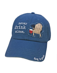 Never Drink Alone Cotton Hat