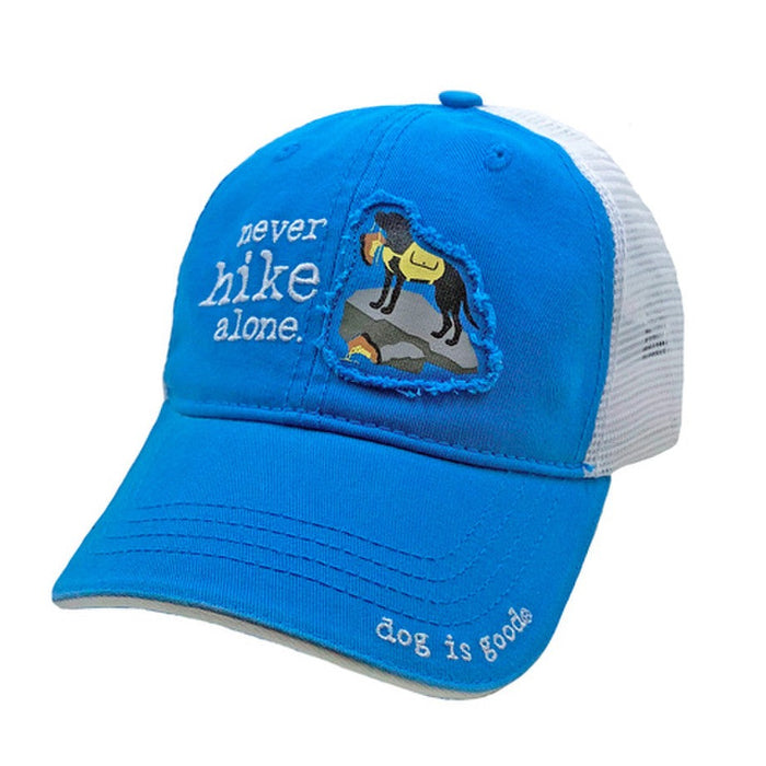 Never Hike Alone Cotton/Mesh Hat