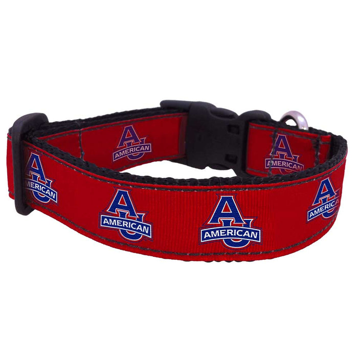 American University Eagles Nylon Dog Collar or Leash