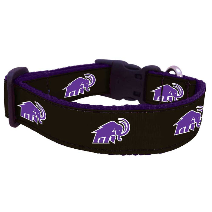 Amherst College Mammoths Nylon Dog Collar or Leash