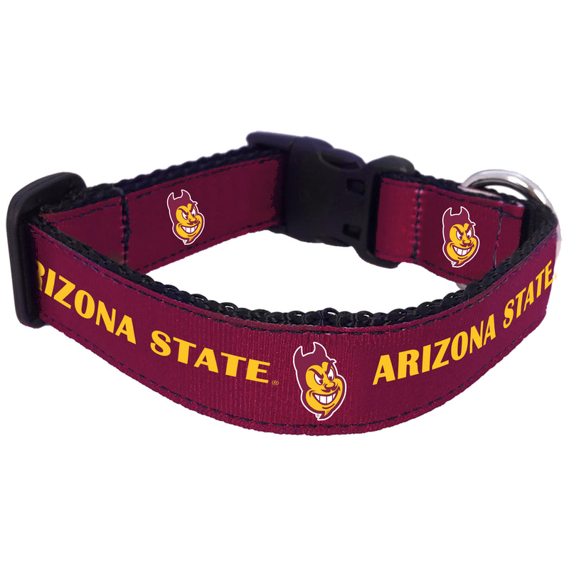 AZ State Sun Devils Nylon Dog Collar and Leash