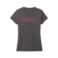 Dog Mom Women's T-Shirt - Charcoal