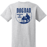 T-shirt: Dog Dad (Grey)