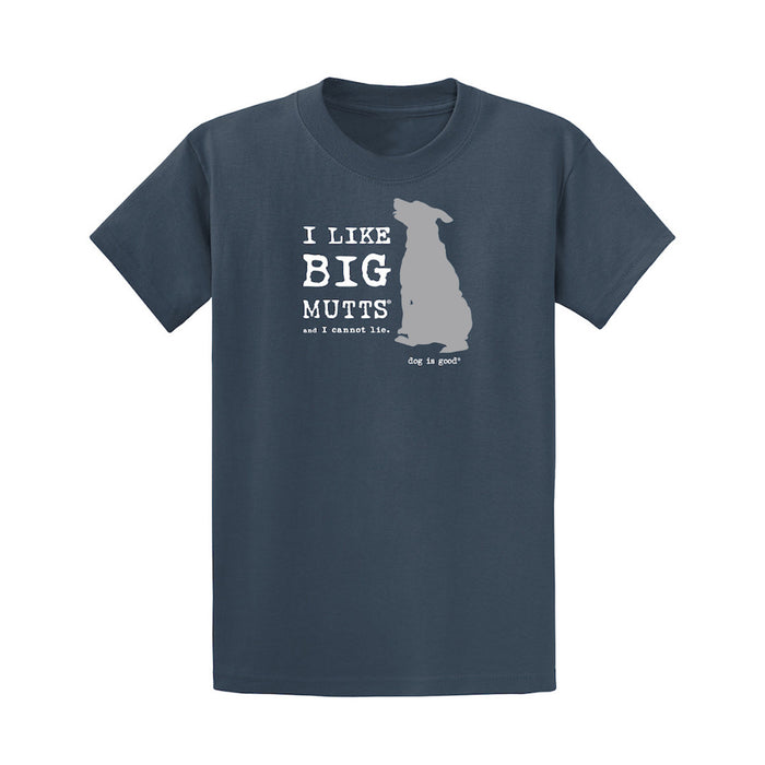I Like Big Mutts T-Shirt - Blue