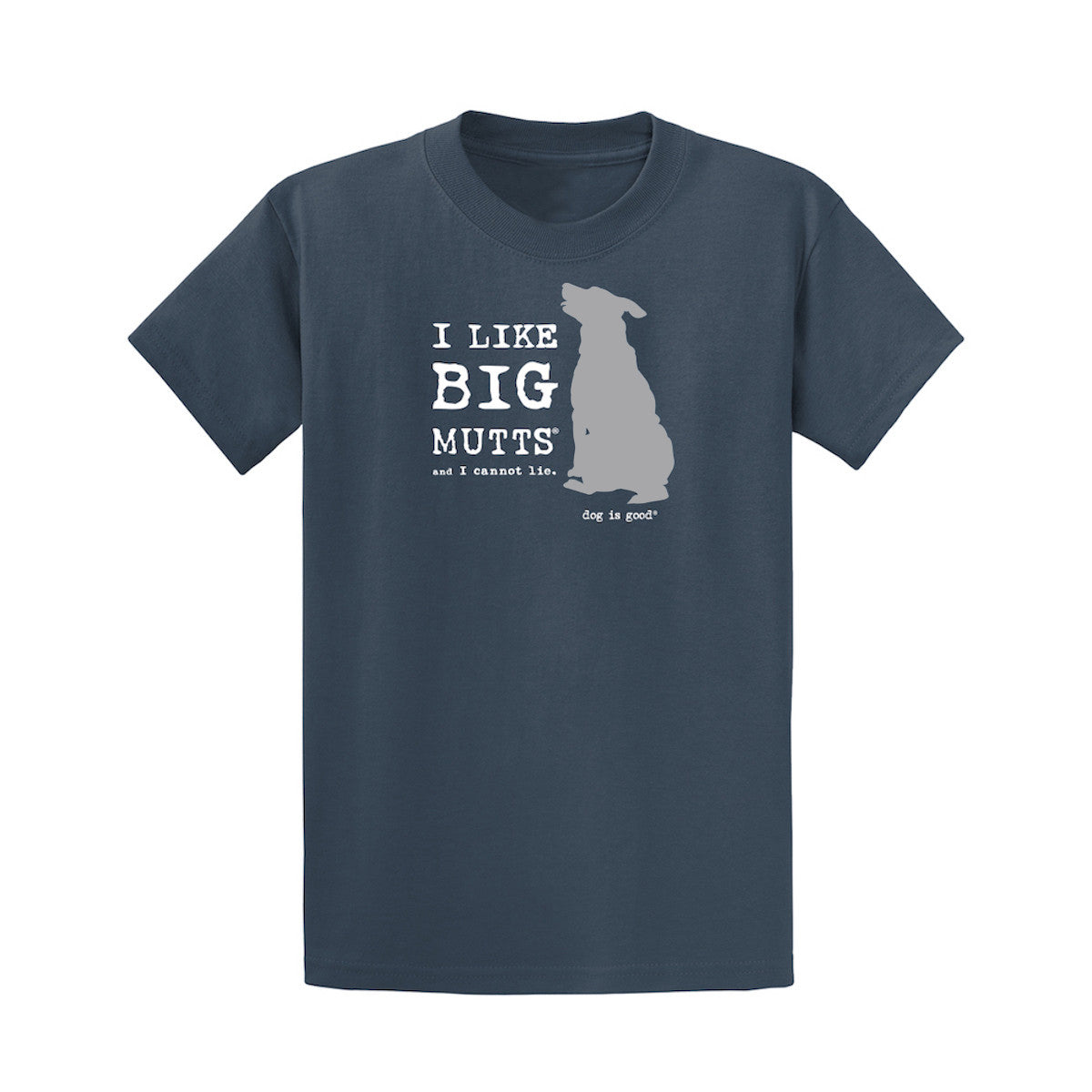 I Like Big Mutts T-Shirt - Blue