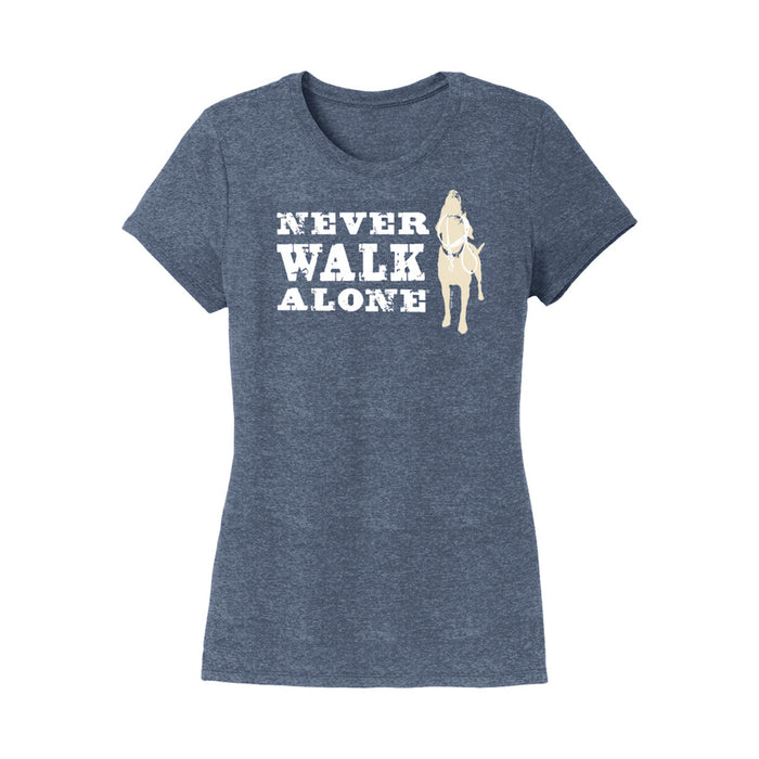 Never Walk Alone Women's T-Shirt - Navy Frost