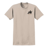 T-shirt: Conversation Not Required, Whiskey (Tan)