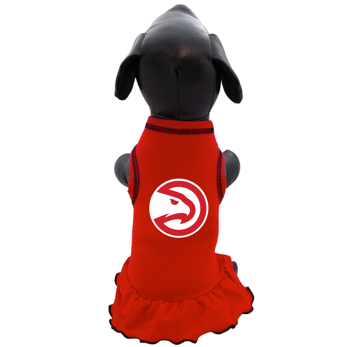 Atlanta Hawks Pet Cheerleader Ruffled Dress