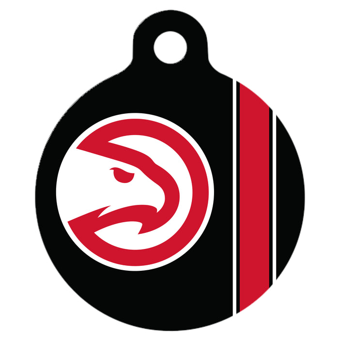 Atlanta Hawks Stainless Steel Charm/Tag