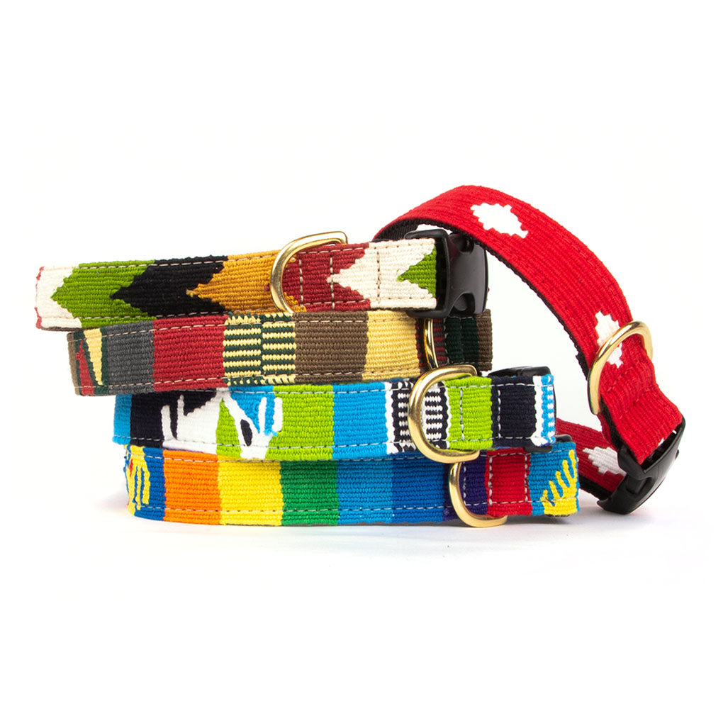 ATWCW Block Island Slate - Mayan Artisan-Handmade Dog Collars