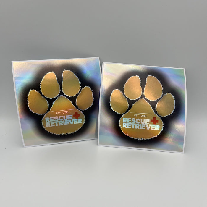 Rescue Retriever 2 pack decal