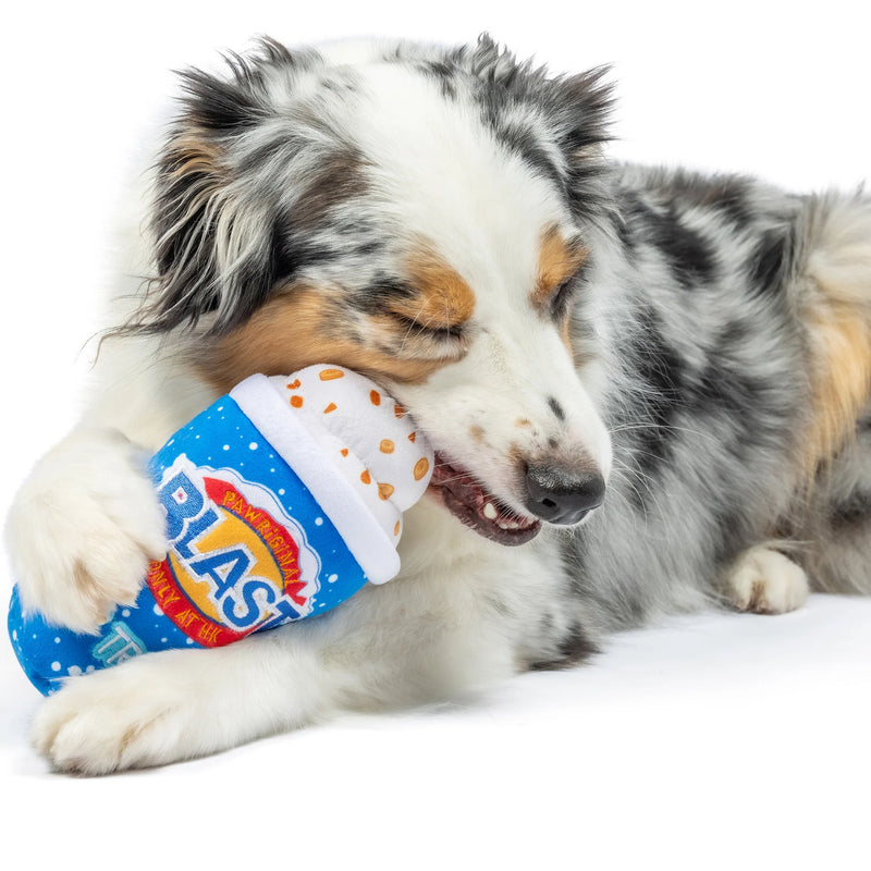 Arctic Blast Treat Plush Dog Toy