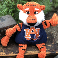 NCAA Auburn University, Aubie the Tiger Knottie® Plush Dog Toy