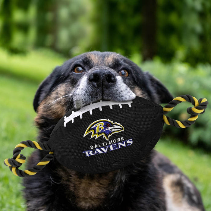 Baltimore Ravens 2 Piece Dog Toy Gift Set